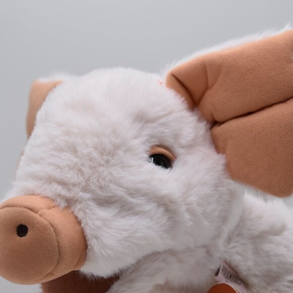 Folksmanis Plush Puppets Marionnettes Piglet Light Pink Stuffed Animal with Tags - Picture 2 of 10